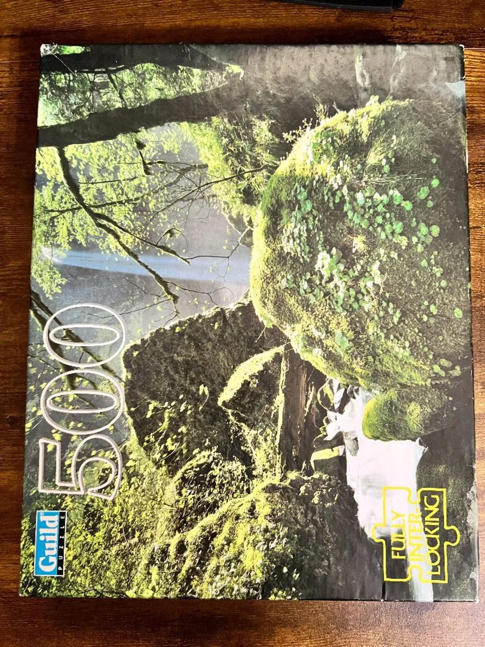 Vintage Golden Guild 500 pc Jigsaw Puzzle. Columbia River Gorge, Oregon NEW